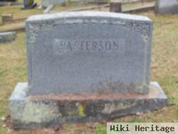 Nannie M Patterson Patterson