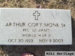 Pfc Arthur Cory Monk, Sr