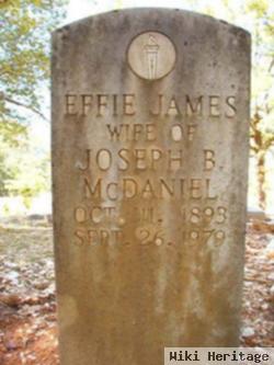 Effie James Mcdaniel