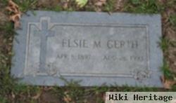 Elsie M Dambold Gerth