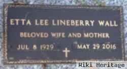 Etta Lee Lineberry Wall