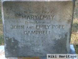 Mary Emily Campbell