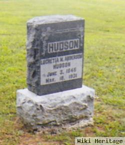 Lucretia B. Anderson Hudson