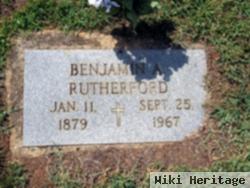 Benjamin A. Rutherford