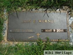 Lois E. Kerby Wernli