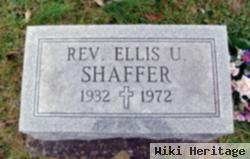 Rev Ellis U Shaffer