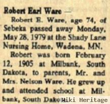 Robert Earl Ware