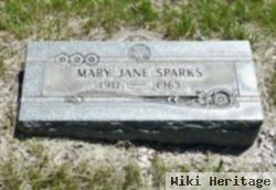 Mary Jane Morris Sparks