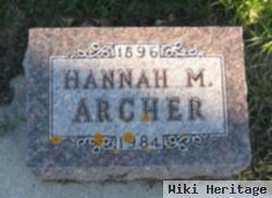 Hannah M. Archer