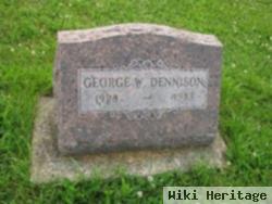 George W Dennison