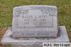 Ralph Lane Mays