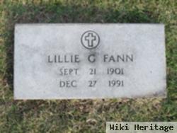 Lillie G Springate Fann