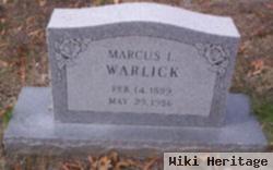 Marcus L Warlick