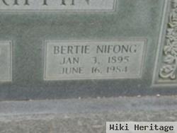 Bertie Agnes Nifong Griffin