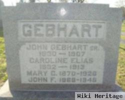 John F Gebhart