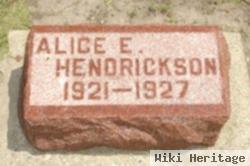 Alice Elizabeth Hendrickson