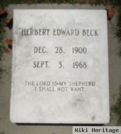 Herbert Edward Beck