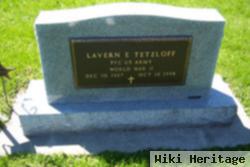 Lavern Edward Tetzloff