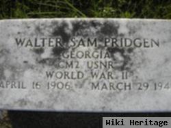 Walter Sam Pridgeon