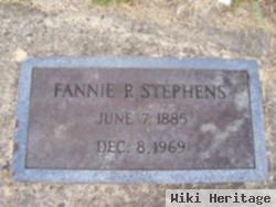 Fannie P Stephens