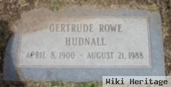 Gertrude Rowe Hudnall