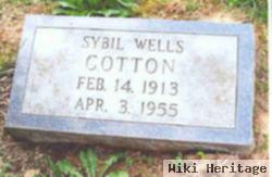 Sybil Ruth Wells Cotton