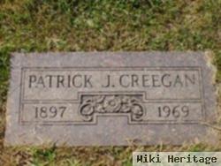 Patrick J Creegan