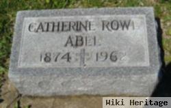 Catherine Evelyn Rowe Abel