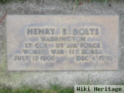 Henry E Bolts