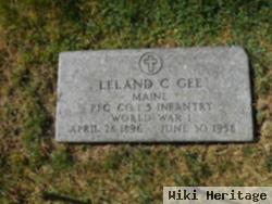 Pfc Leland Clifford Gee