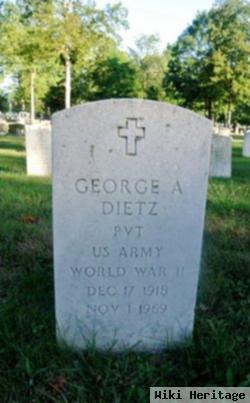 Pvt George A Dietz