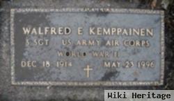 Sgt Walfred E. Kemppainen