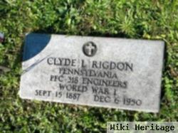 Clyde Lavier Rigdon