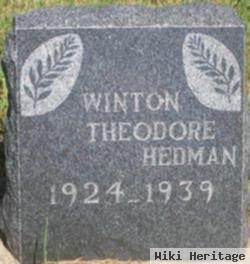 Winton Theodore Hedman