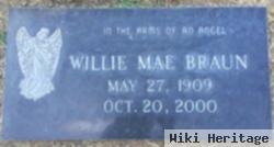 Mrs Willie Mae Braun Brady