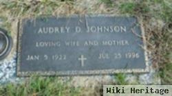 Audrey D Wilcoxson Johnson