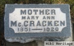 Mary Ann Scrowther Mccracken