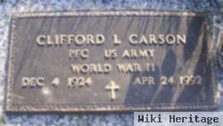 Clifford L Carson