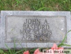 John Albert "pap" Basford