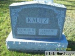 Fred W Kautz