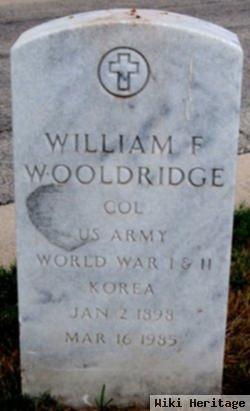 William F. Wooldridge