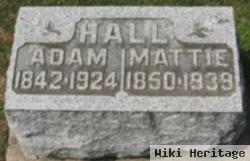 Martha "mattie" Hall