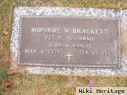 Monroe W Brackett