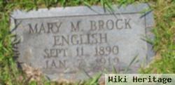 Mary M. Brock English