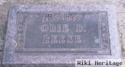 Orie B Reese