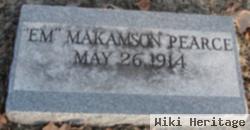 Em "em" Makamson Pearce