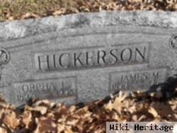 Orpha L Farris Hickerson