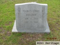 Frances Elizabeth Lowery Mulliken