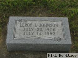 Leroy I Johnson