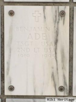 Benjamin Richard Ade